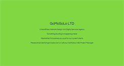 Desktop Screenshot of gomosolo.com